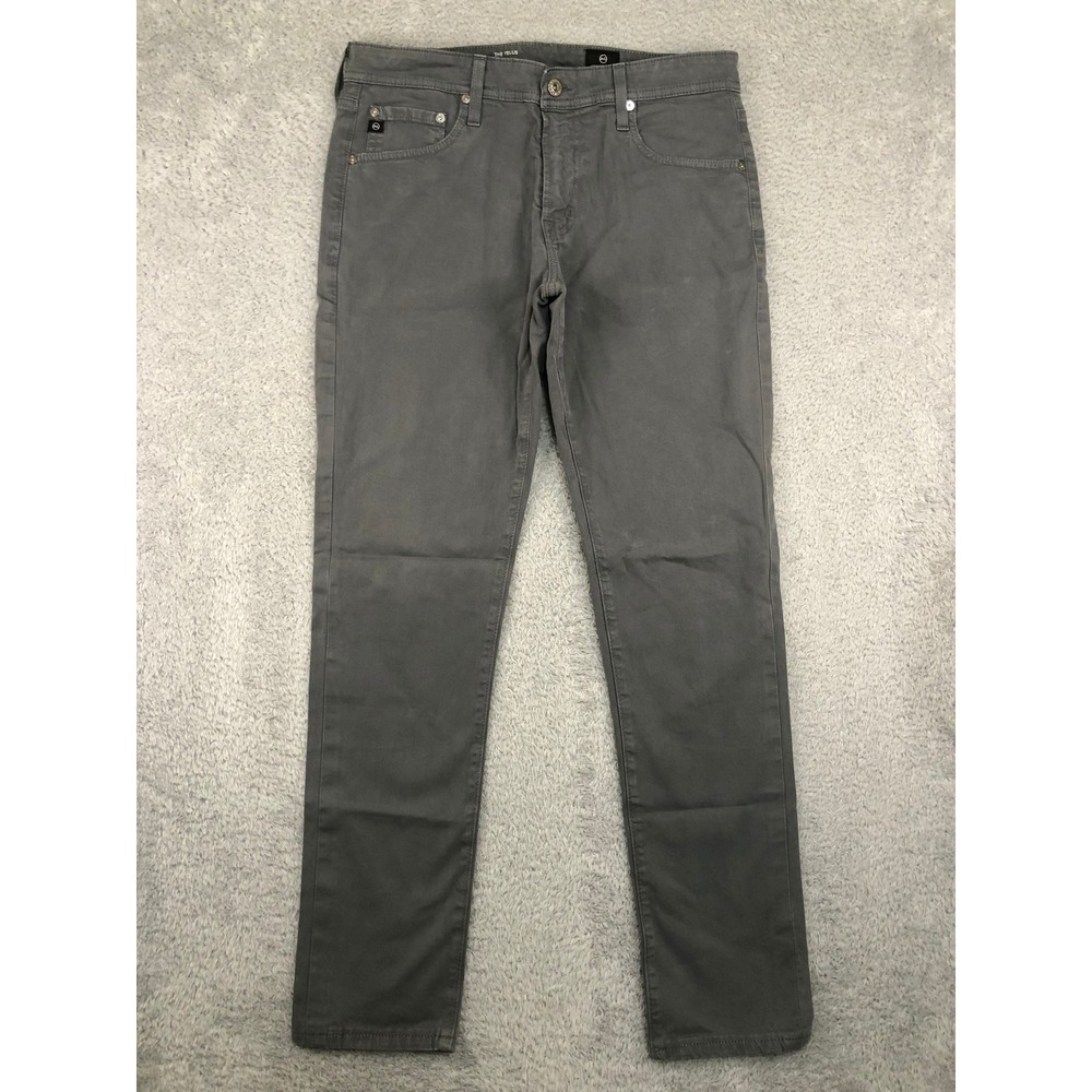 Adriano Goldschmied Jeans Men 32x31 (Tag 32x34) Gray The Tellis Modern Slim Flaw